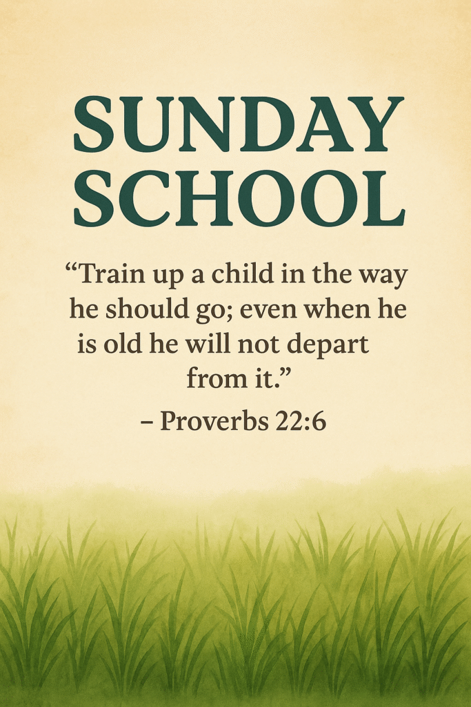 Sunday school